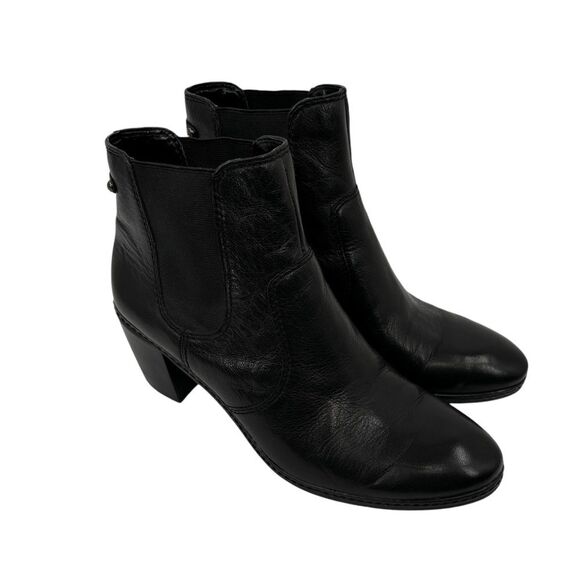 Anne Klein Bunty Chelsea Boots Black - Picture 2 of 10